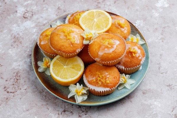 Orange Nata Muffins